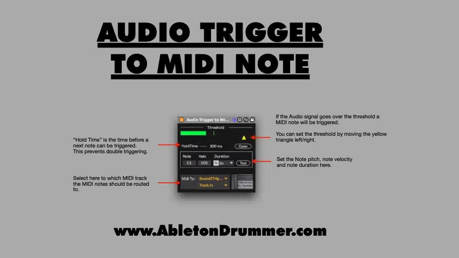 Drum Trigger to MIDI
