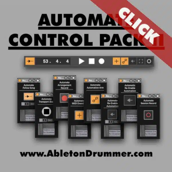 AutoMATE Ableton Live Global Control Pack TWO
