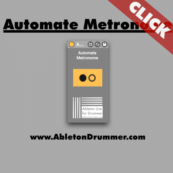 Automate Metronome On and Off in Ableton Live