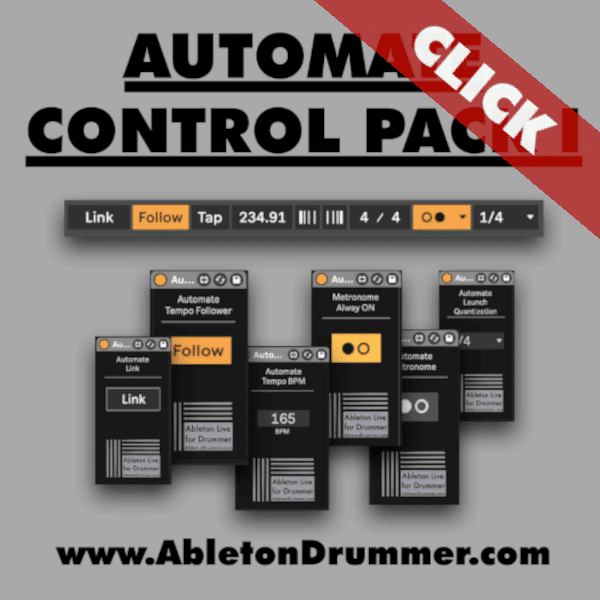 AutoMATE Ableton Live Global Control Pack ONE