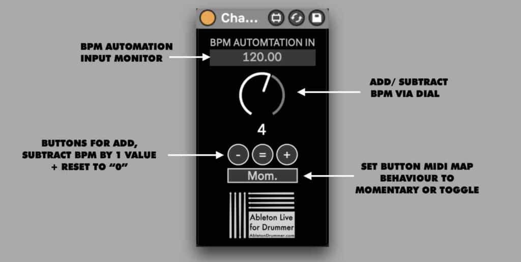 How to change song tempo automation