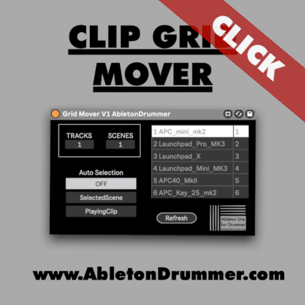 Clip Grid Mover for Ableton Live