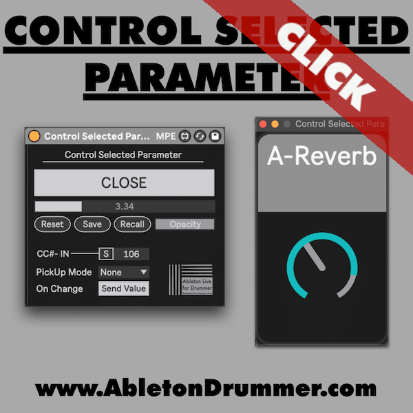 Control selected parameter in Ableton via MIDI Controller