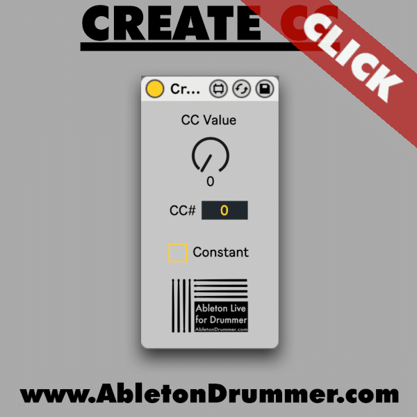 Create MIDI CC in Ableton Live