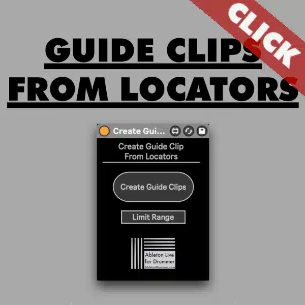 Create Guide Clips from Locators in Ableton Live’s Arrangement