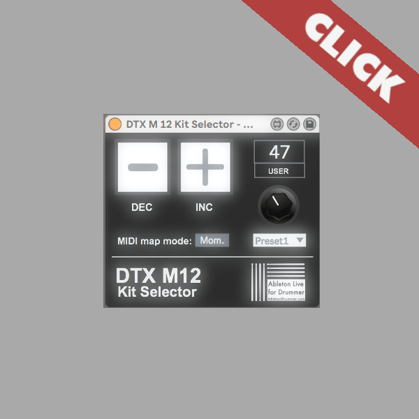 Yamaha DTX M 12 with Ableton Live
