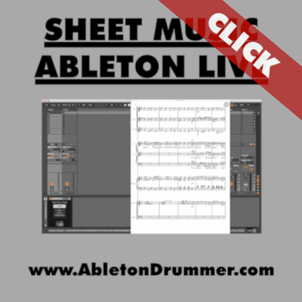 Display Sheet Music in Ableton Live