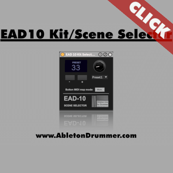EAD 10 Kit & Scene Selector for Ableton Live