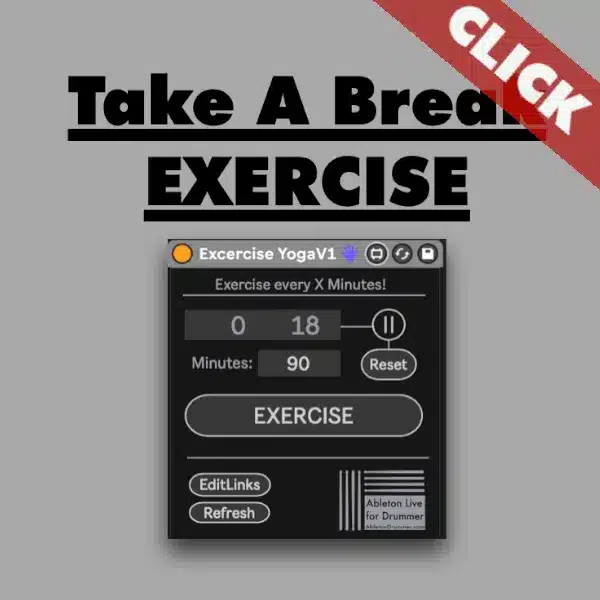 Take a break and EXERCISE for Ableton Live – Max for Live device