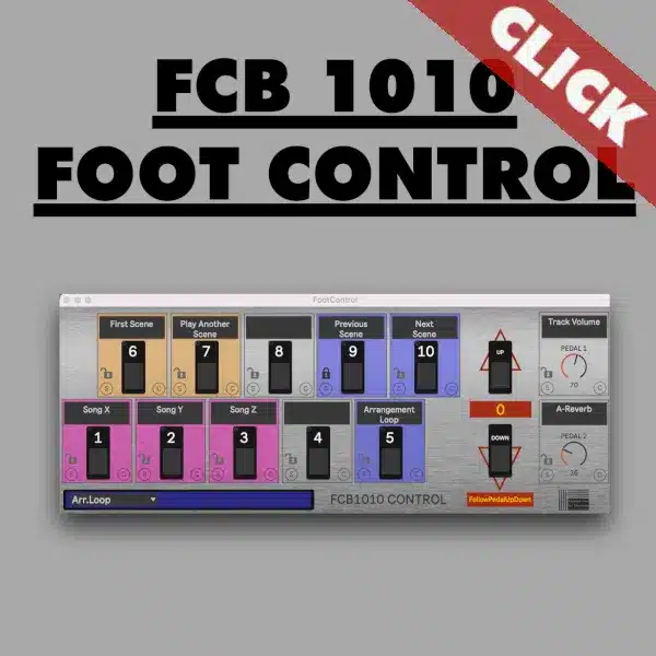 FCB 1010 Foot Control for Ableton Live