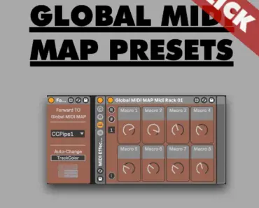 Global MIDI MAP control presets across Ableton Live Sets