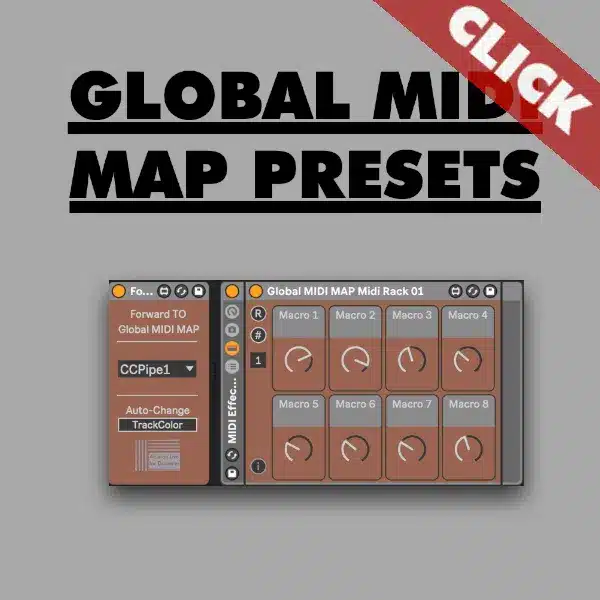 How to create global MIDI map for ableton live