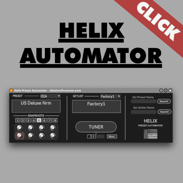 Helix Floor Preset Automation with Ableton Live