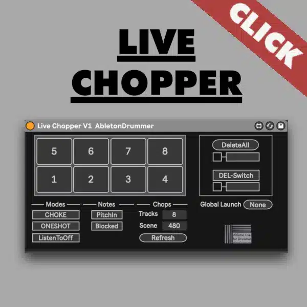 Live Chopper for Ableton Live – Max for Live device