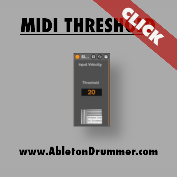 MIDI Threshold for Ableton Live