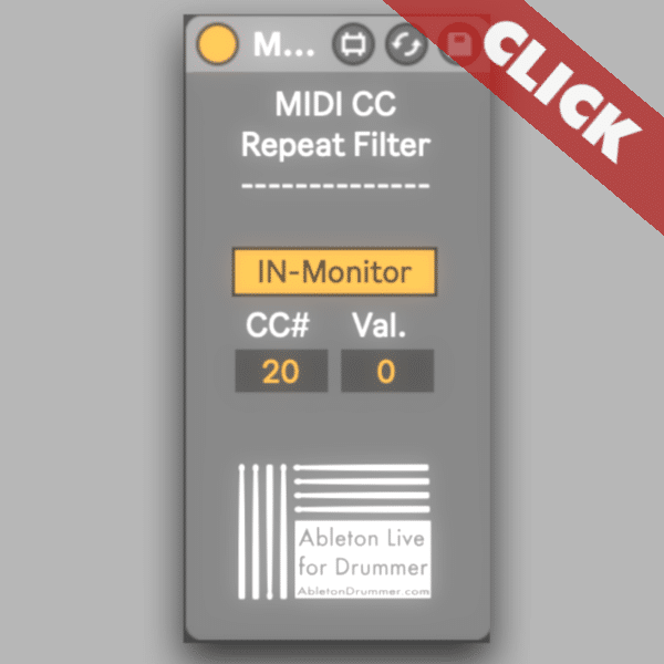 MIDI CC Repeat Filter