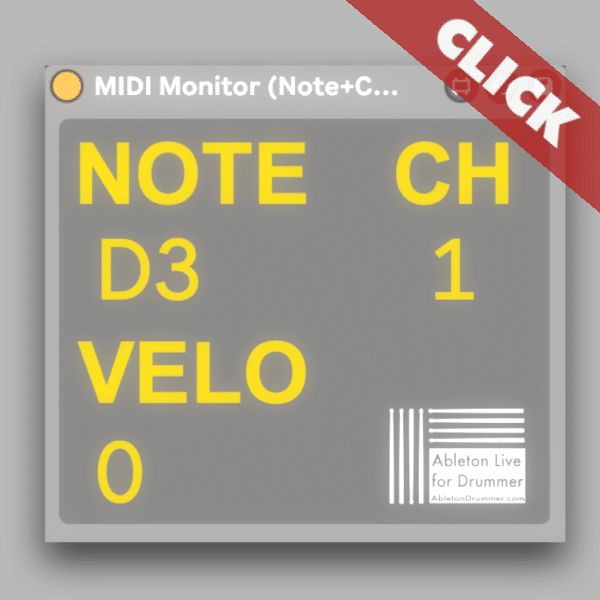 MIDI Monitor for Ableton Live