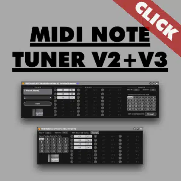 MIDI Note Tuner for Ableton