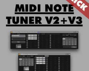 MIDI Note Tuner V2 + V3