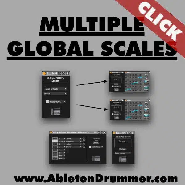Multiple global scales in Ableton Live