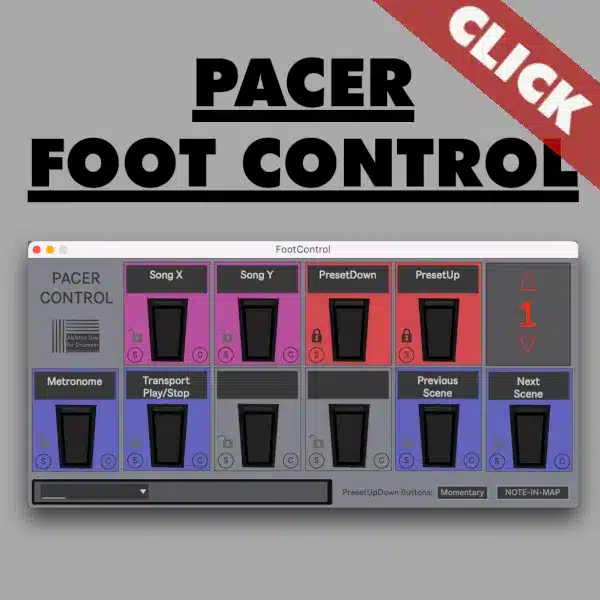 Foot Control for Ableton Live with Nektar Pacer