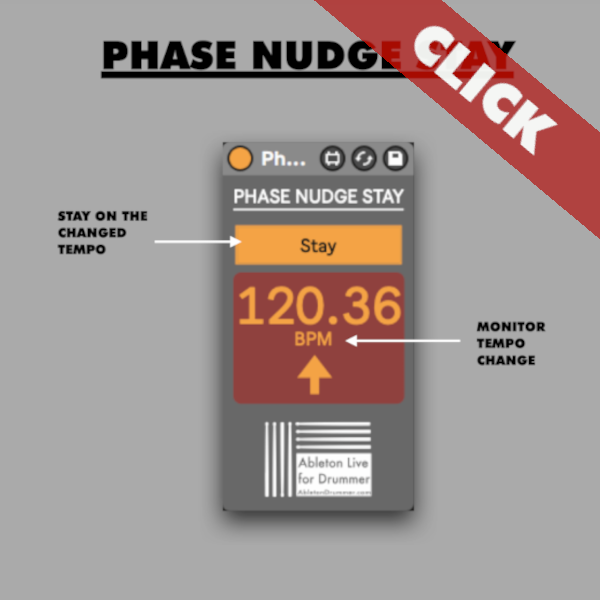 Phase Nudge for Ableton Live