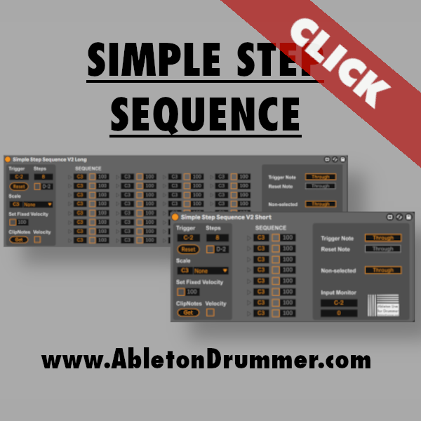 Midi Note Sequence for Ableton Live