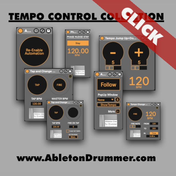 Dynamic Tempo Control for Ableton