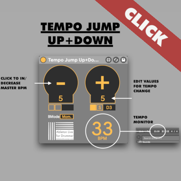 Tempo jump in Ableton Live