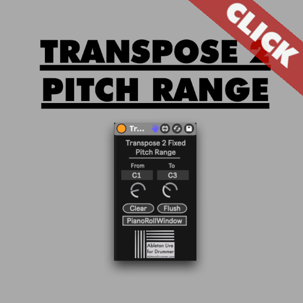 Transpose to Fixed Pitch Range in Ableton Live