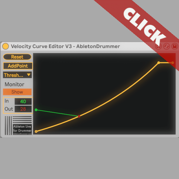 Velocity Curve Editor for Ableton Live