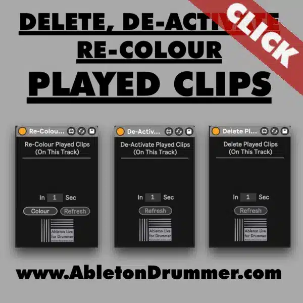 Automatically change played clips in Ableton – Max for Live devices