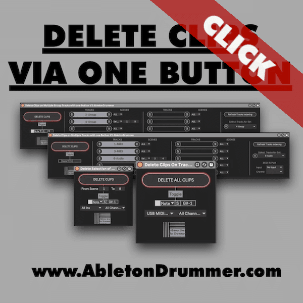 Delete Clips via Button Pack