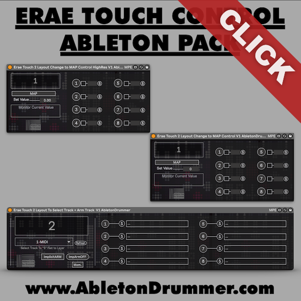 Erae Touch Control Ableton Live