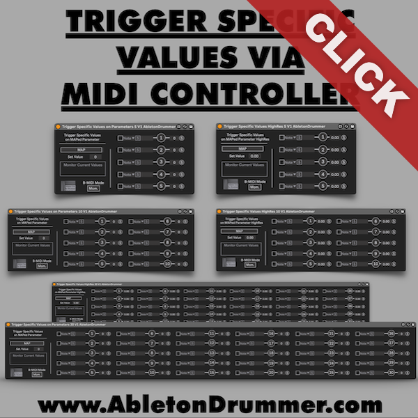 Trigger Specific Values via MIDI Controller